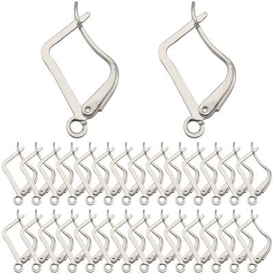 60Pcs Brass Donut Bails