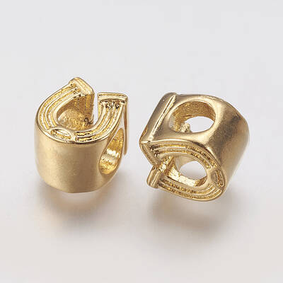 Ion Plating(IP) 304 Stainless Steel European Beads