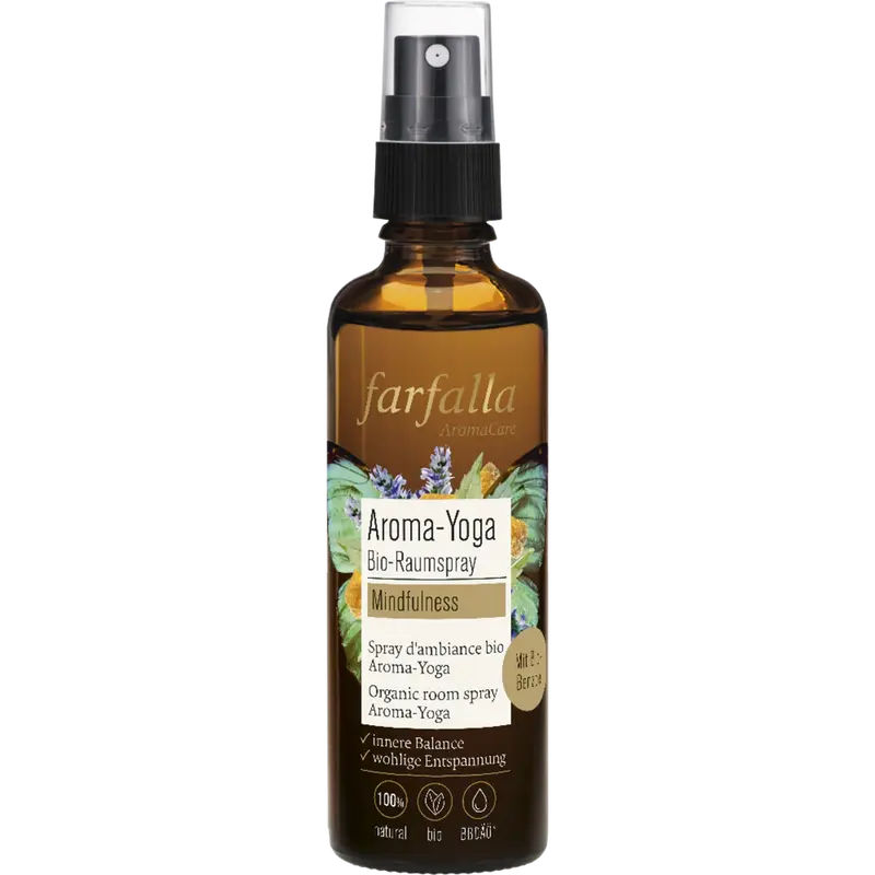 Farfalla Mindfulness - Organic Room Spray “Aroma Yoga” 75 ml