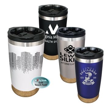 50 Customized Halcyon 20 oz Cork Bottom Tumbler - Double Wall & ...