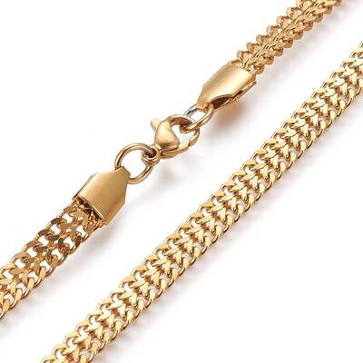304 Stainless Steel Curb Chain Necklaces
