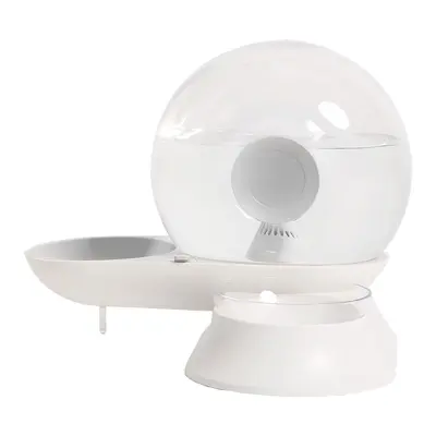 Pet Life® Auto-Myst Water & Food Bowl - Pink