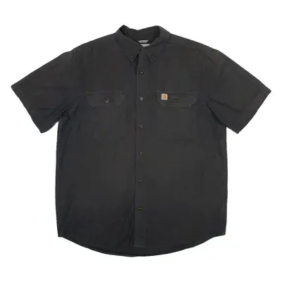 CARHARTT Mens Plain Shirt Grey L