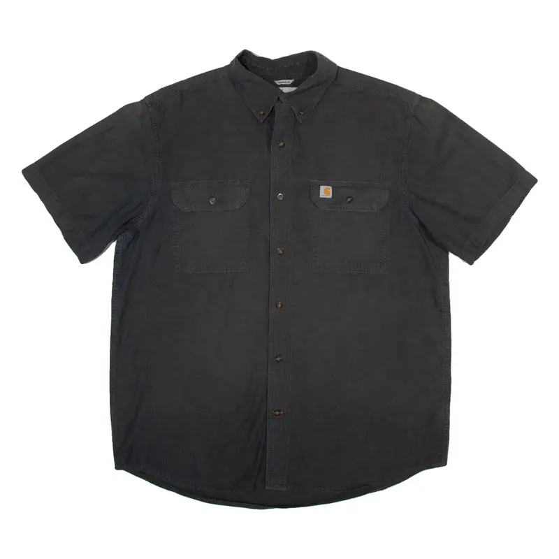 CARHARTT Mens Plain Shirt Grey L