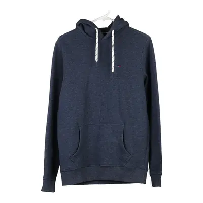 Tommy Hilfiger Denim Hoodie - Small Navy Cotton