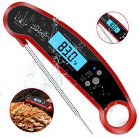 Beef Chief Lonicera Digital Thermometer for Cooking Food & Meat Waterproof Instant Read with Foldable Probe Backlight & Calib...