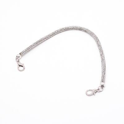 Alloy Rhinestone Bag Strap