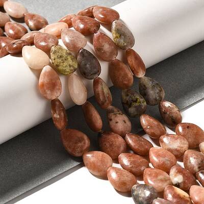 Natural Plum Blossom Jasper Beads Strands