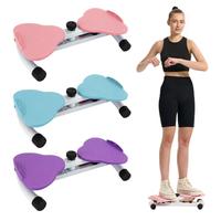 Ab Twist Waist Board, Waist Sculptor Twister Board for Core & Ab Exercise, Aerobic Waist Twister with Loop Resistance Bands f...