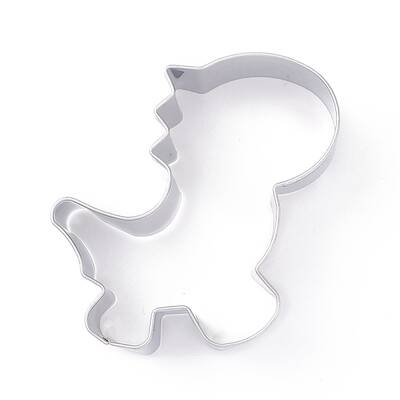 Non-Tarnish Stainless Steel DIY Dinosaur Cookies Cutters