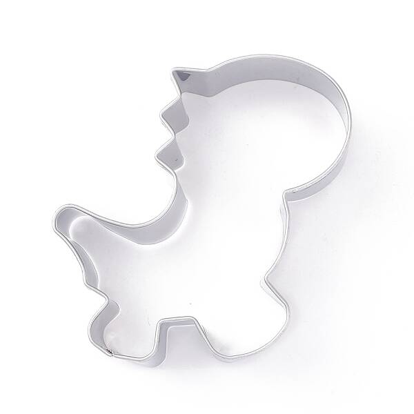 Non-Tarnish Stainless Steel DIY Dinosaur Cookies Cutters