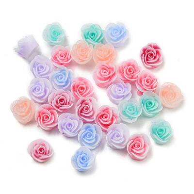 Luminous Opaque Epoxy Resin Decoden Cabochons