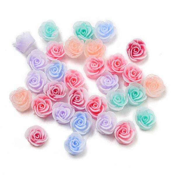 Luminous Opaque Epoxy Resin Decoden Cabochons