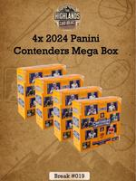 Break #019 PYT 4x 2024 Panini Contenders Mega Boxes