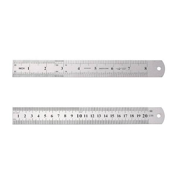 Tarnish Resistant Stainless Steel Rulers