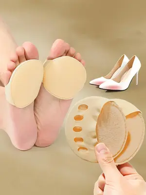Forefoot Pads, Breathable Forefoot Pads for Women, High Heel Half-size Anti-slip Pads, Foot Protection Pad for Shoes,  Shoes ...