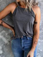 Women's Plain Tank Top, Casual Sleeveless Top for Summer, Ladies Clothes for Daily Wear,  Tops for Women