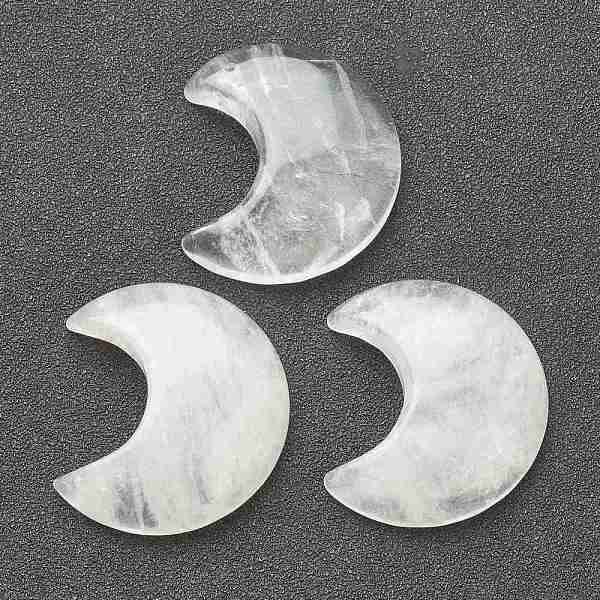 Natural Quartz Crystal Pendants