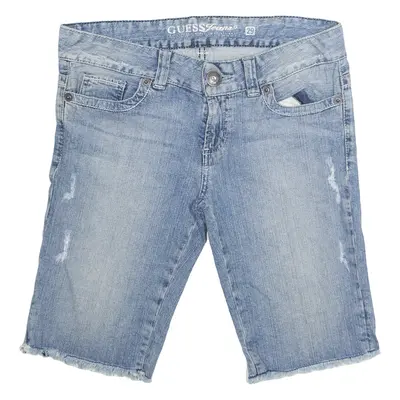 GUESS JEANS Womens Denim Shorts Blue M W32