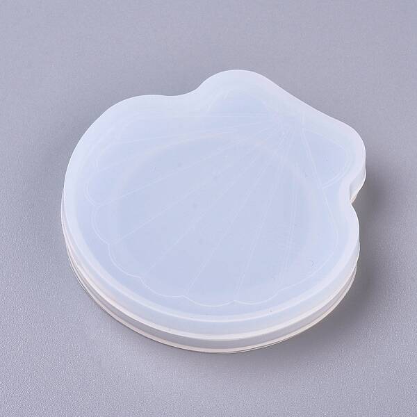 DIY Shell Mirror Lid Silicone Molds