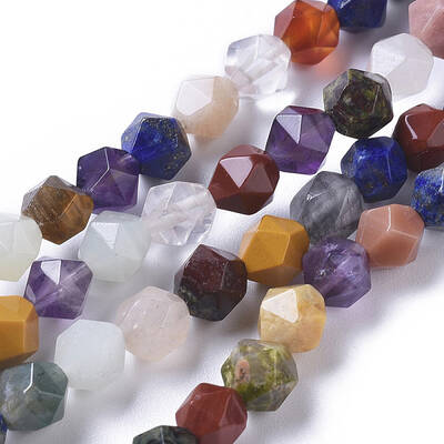 Natural Mixed Gemstone Beads Strands