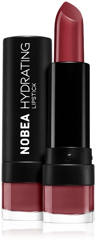 NOBEA Day-to-Day Hydrating Lipstick Color Burgundy #L14 4.5 g