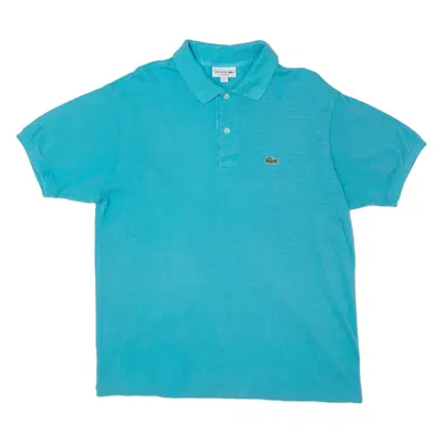 LACOSTE Mens Polo Shirt Blue XL