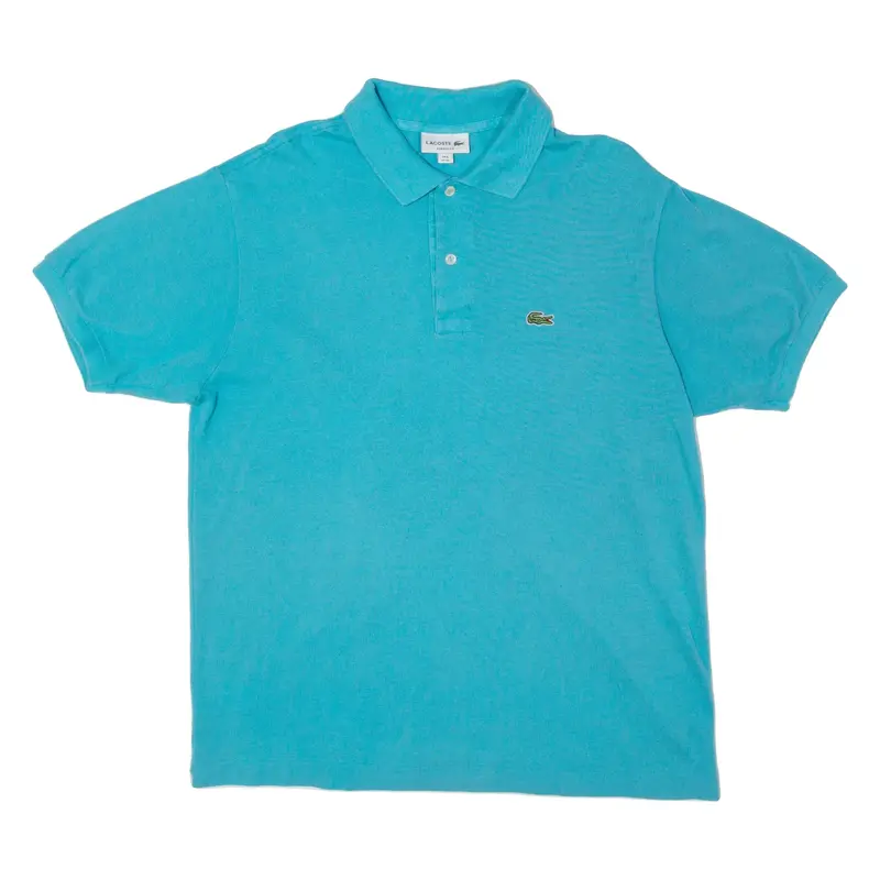 LACOSTE Mens Polo Shirt Blue XL
