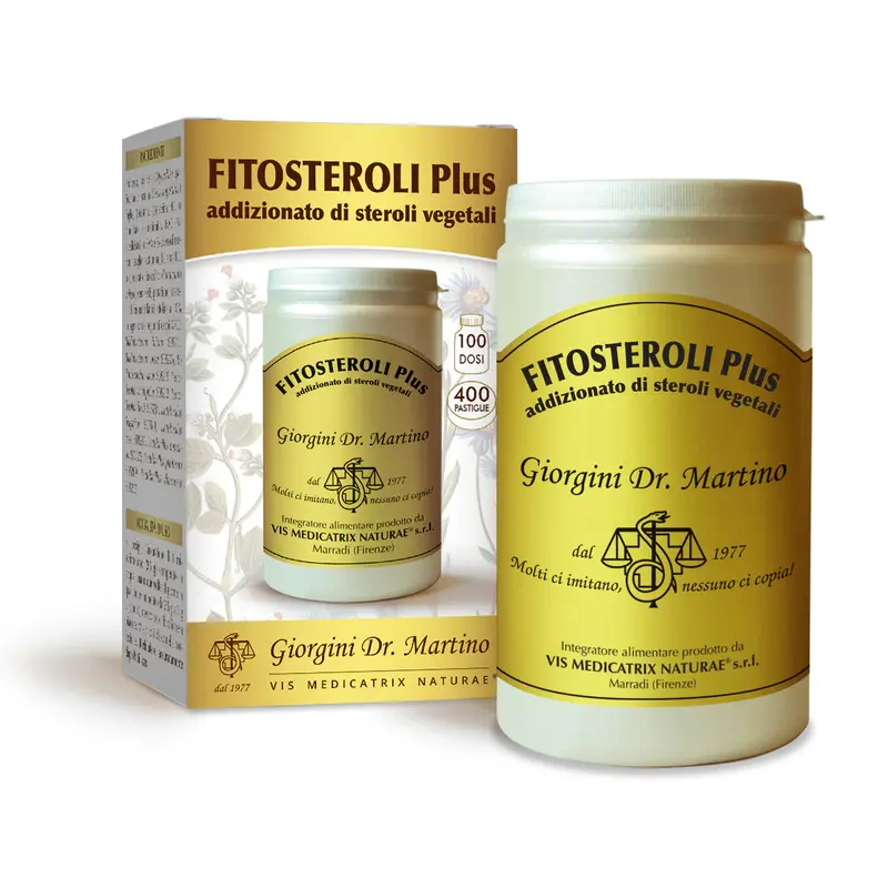 Dr Giorgini phytosterols plus 200 g - 400 tablets of 500 mg
