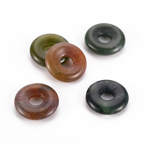 Natural Indian Agate Pendants