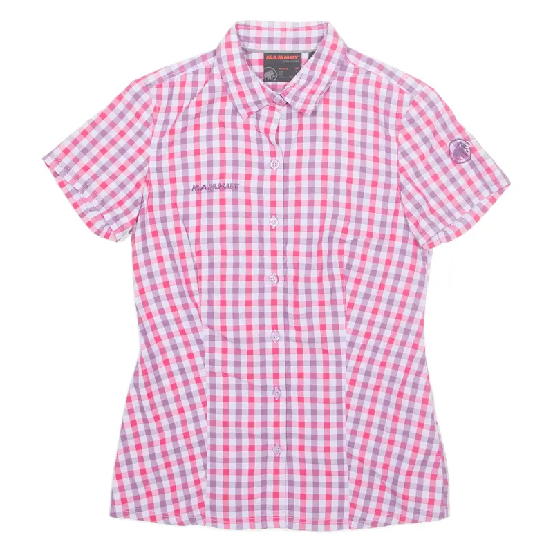MAMMUT Womens Shirt Red Check XS