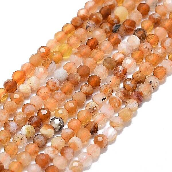 Natural Fire Opal Beads Strands
