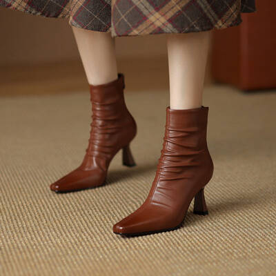CHIKO Othelia Square Toe Stiletto Ankle Boots
