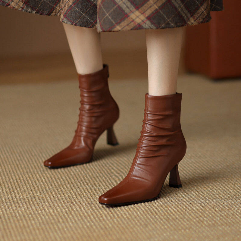 CHIKO Othelia Square Toe Stiletto Ankle Boots