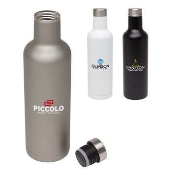 10 Promotional Bliss Wine Bottle & 2 Tumbler Gift Set - Vacuum ...