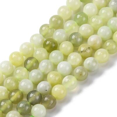 Natural New Jade Round Beads Strands