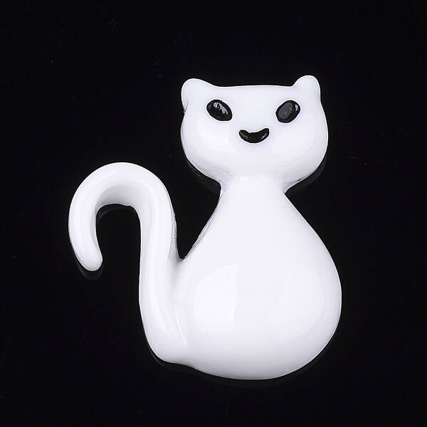 Resin Kitten Cabochons