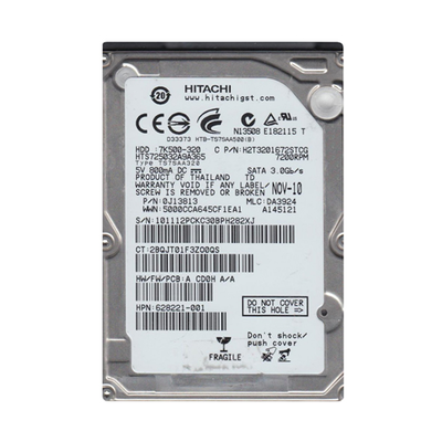 628221-001 HP 320GB 7200RPM SATA 3Gb/s 16MB Cache 2.5-inch Hard Drive