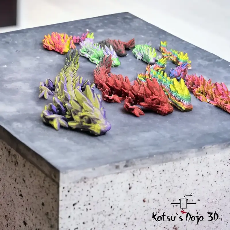 Baby Gemstone Dragon with Optional Mystery Egg | Fidget