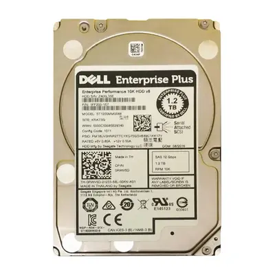 RWV5D Dell 1.2TB 12Gb/s SAS 10000 2.5-Inch Hard Drive