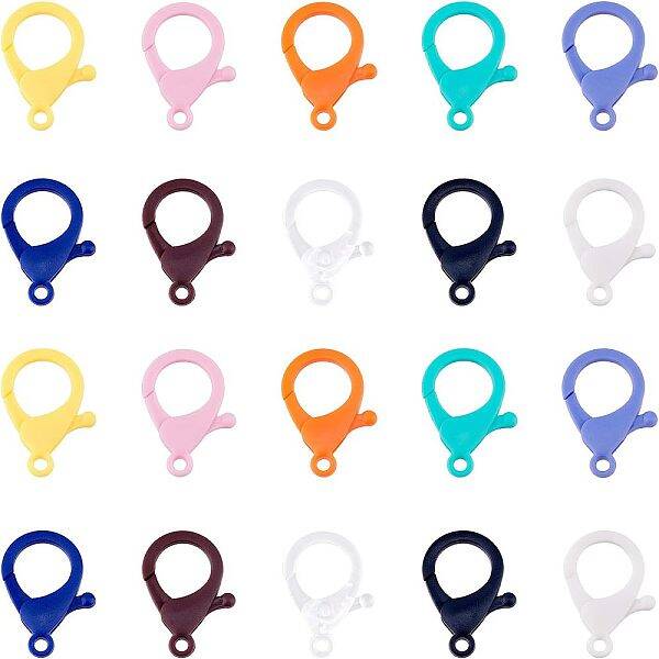 Plastic Lobster Claw Clasps