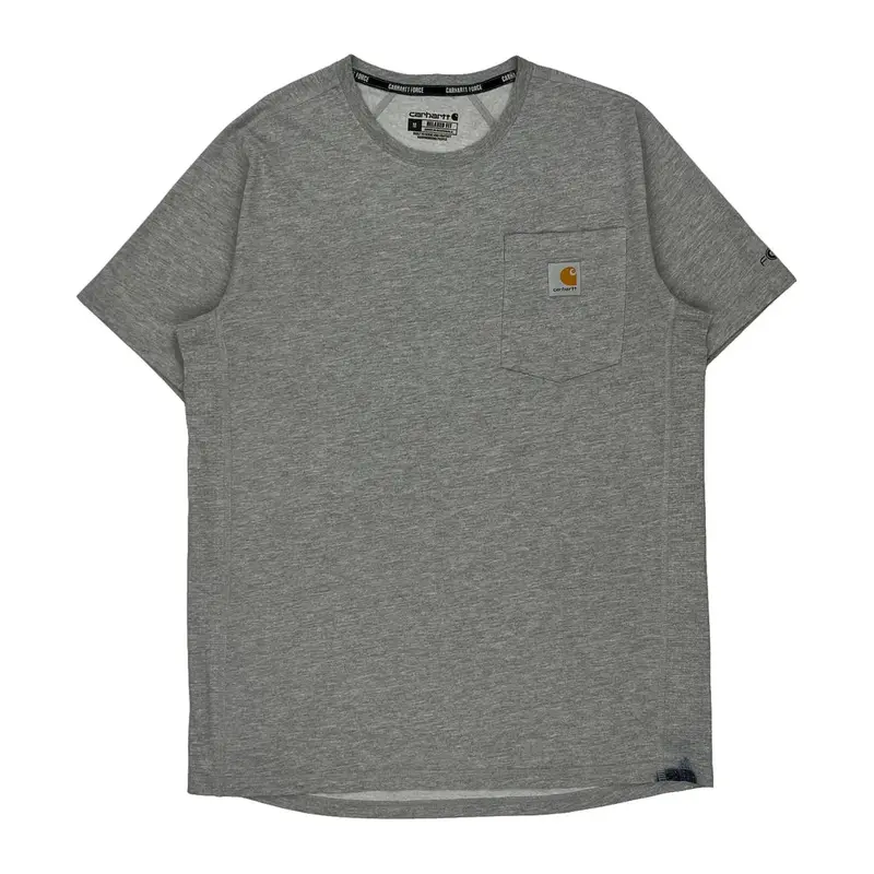 Relaxed Fit Carhartt T-Shirt - Medium Grey Cotton Blend