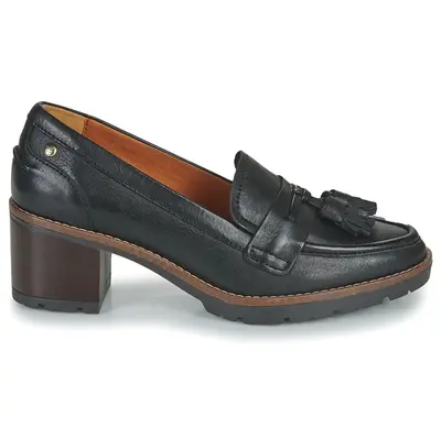 Pikolinos Llanes W7H-3719 Leather Women's Slip On Shoes - Black - Size:US 10-10.5 Women