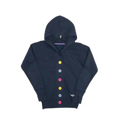 SHOESHINE Hoodie Blue Full Zip Womens S
