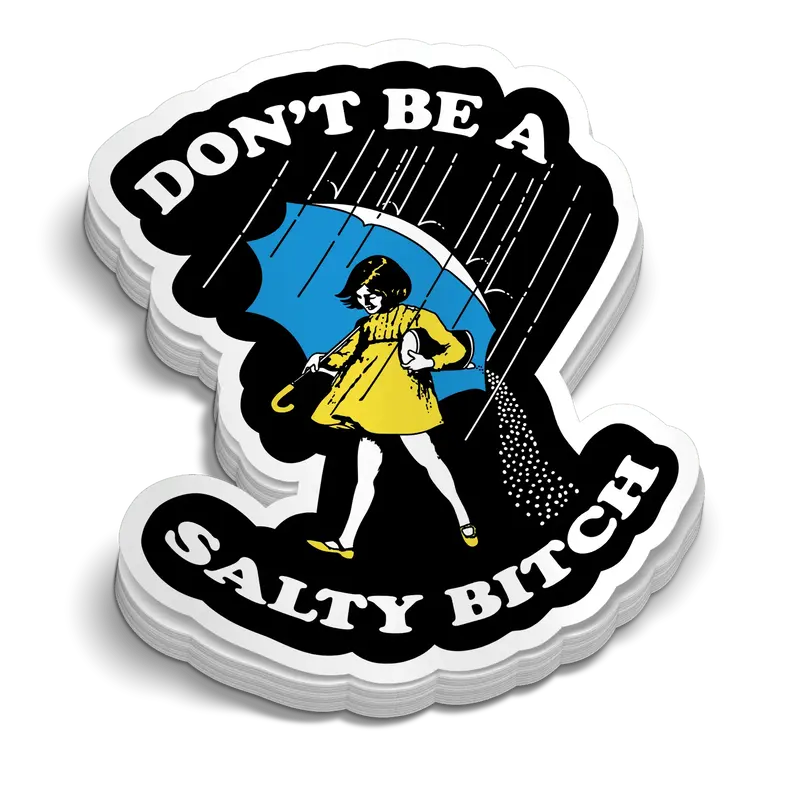 Salty Bitch 5 Inch Decal