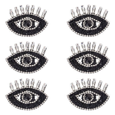 Evil Eye Shape Appliques