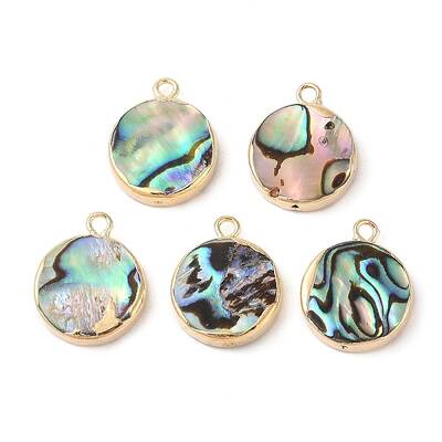 Natural Paua Shell Pendants