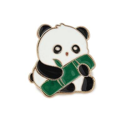 Panda Theme Enamel Pins