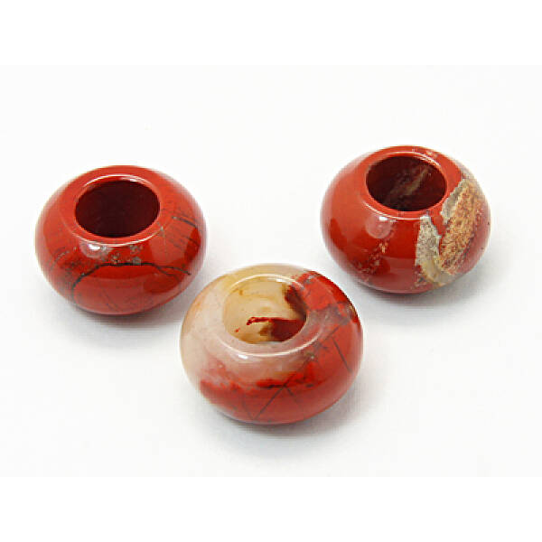 Brecciated Jasper European Bead