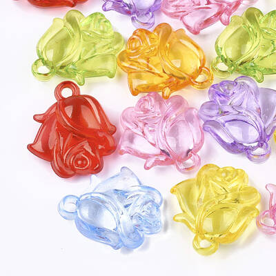 Transparent Acrylic Pendants